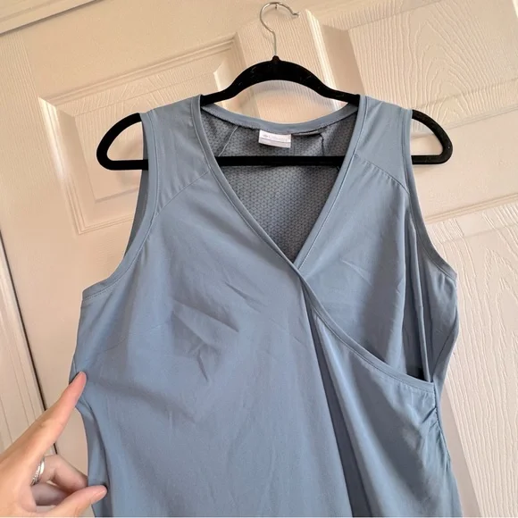 COLUMBIA Omni-Wick Global Adventure Faux Wrap Dress - Picture 2 of 5
